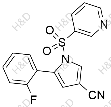 沃诺拉赞杂质7结构式