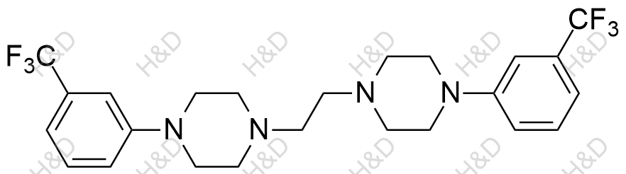 氟班色林杂质10结构式