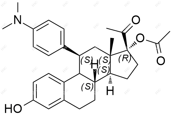 醋酸乌利司他杂质6结构式