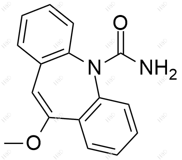 10-甲氧卡马西平结构式