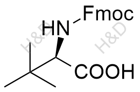 Fmoc-D-tert-leucine结构式