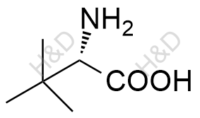 L-tert-leucine hydrochloride化学结构式