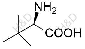 D-tert-leucine hydrochloride化学结构式