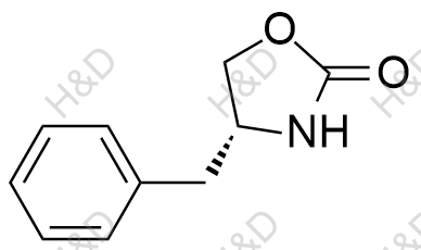 (R)-4-Benzyl-2-oxazolidinone结构式