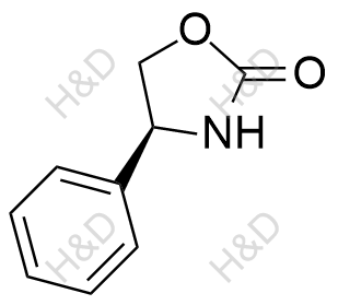 (S)-(+)-4-Phenyl-2-oxazolidinone结构式