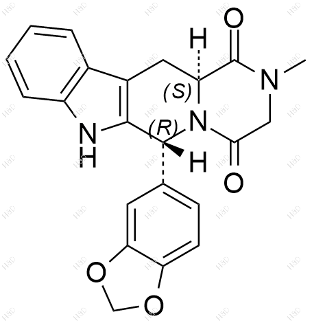 他达拉非EP杂质A结构式