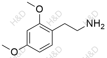 多巴胺杂质34结构式