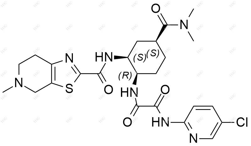 依度沙班(1R,2S,4S)异构体结构式