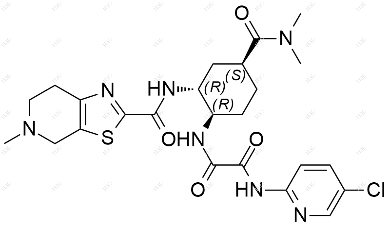 依度沙班(1R,2R,4S)异构体结构式