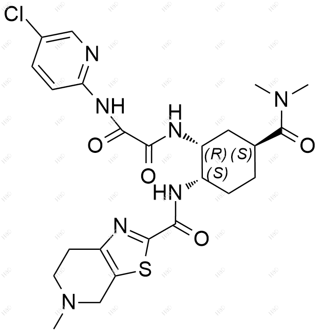 依度沙班杂质11结构式