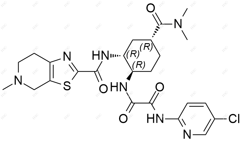 依度沙班(1R,2R,4R)异构体结构式