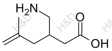 5,6-去氢普瑞巴林化学结构式