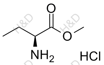 (S)-2-氨基丁酸甲酯结构式