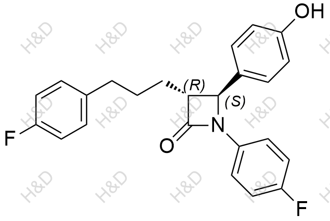 依折麦布杂质D结构式