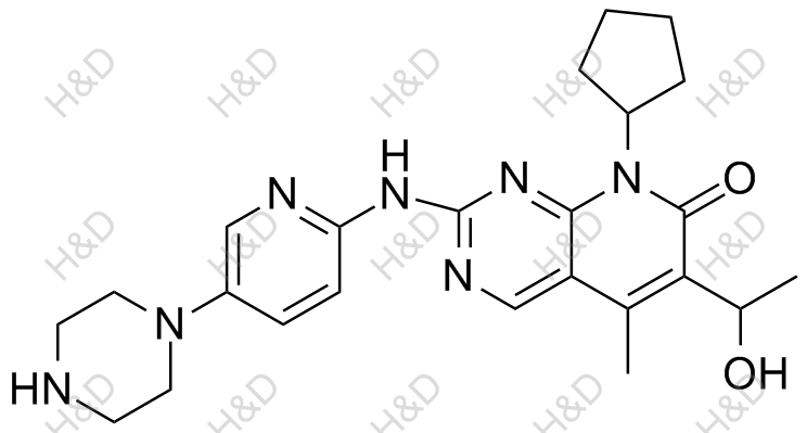 帕布昔利布杂质5结构式