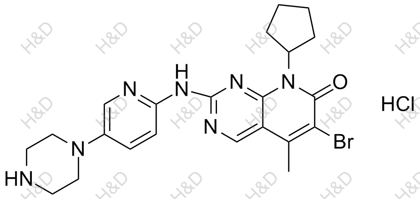 帕布昔利布杂质4结构式