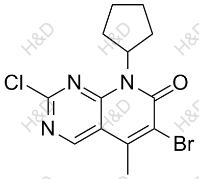 帕布昔利布杂质8结构式