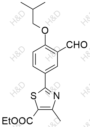非布索坦杂质59结构式