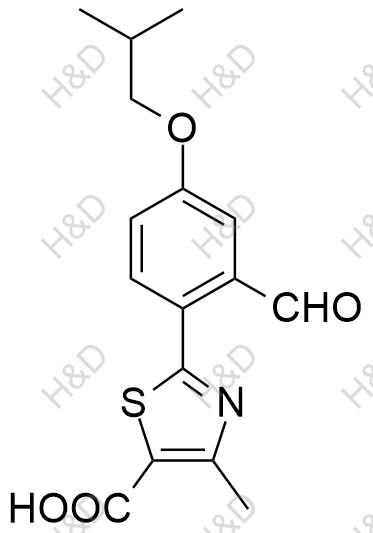 非布索坦杂质47结构式