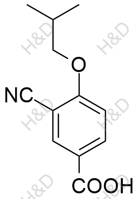 非布索坦杂质26结构式