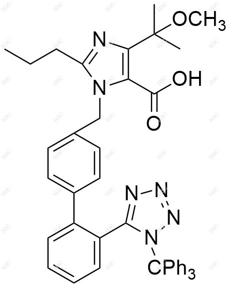奥美沙坦酯杂质X结构式