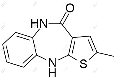 奥氮平杂质B化学结构式