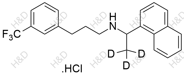 盐酸西那卡塞-d3化学结构式