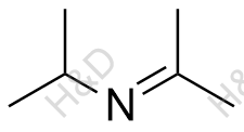 N-丙-2-基丙-2-亚胺结构式