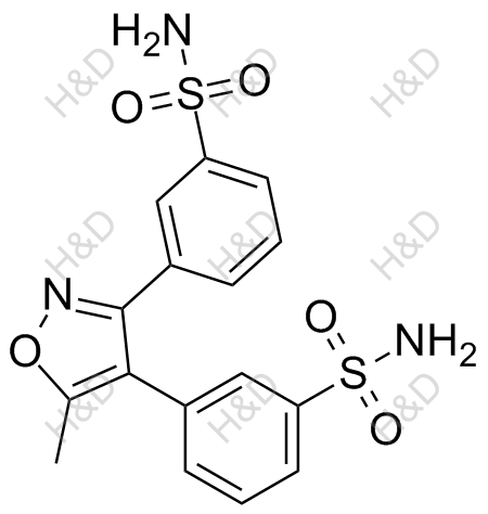 帕瑞昔布杂质8结构式