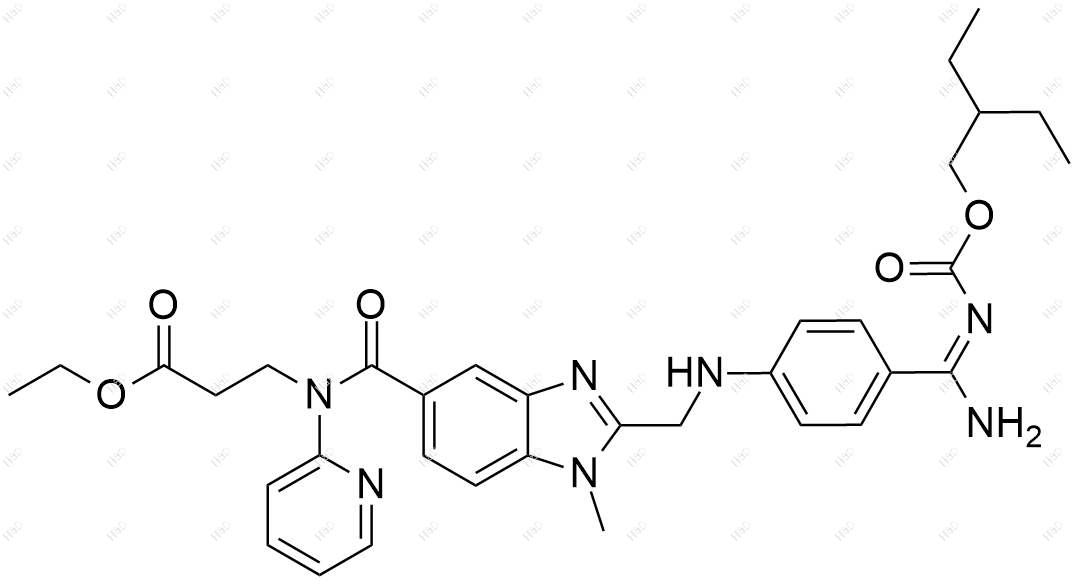 达比加群酯杂质L结构式