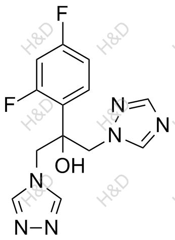 氟康唑EP杂质A化学结构式