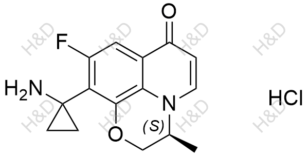 帕珠沙星杂质5结构式