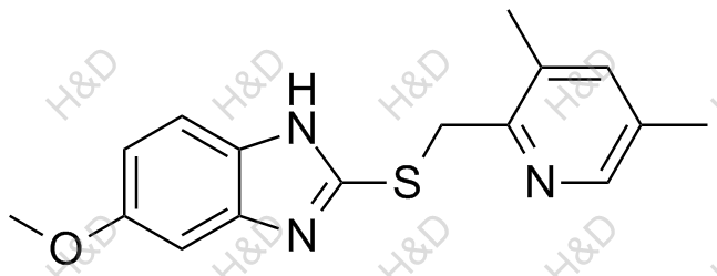 埃索美拉唑杂质B05结构式