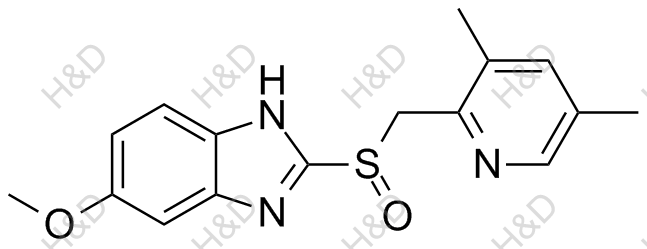 埃索美拉唑杂质B结构式