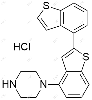 依匹哌唑杂质50(盐酸盐）结构式