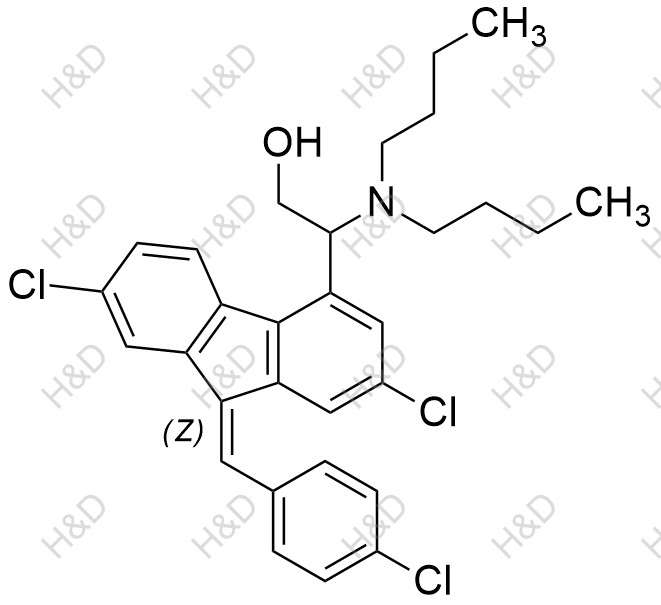 本芴醇杂质2结构式