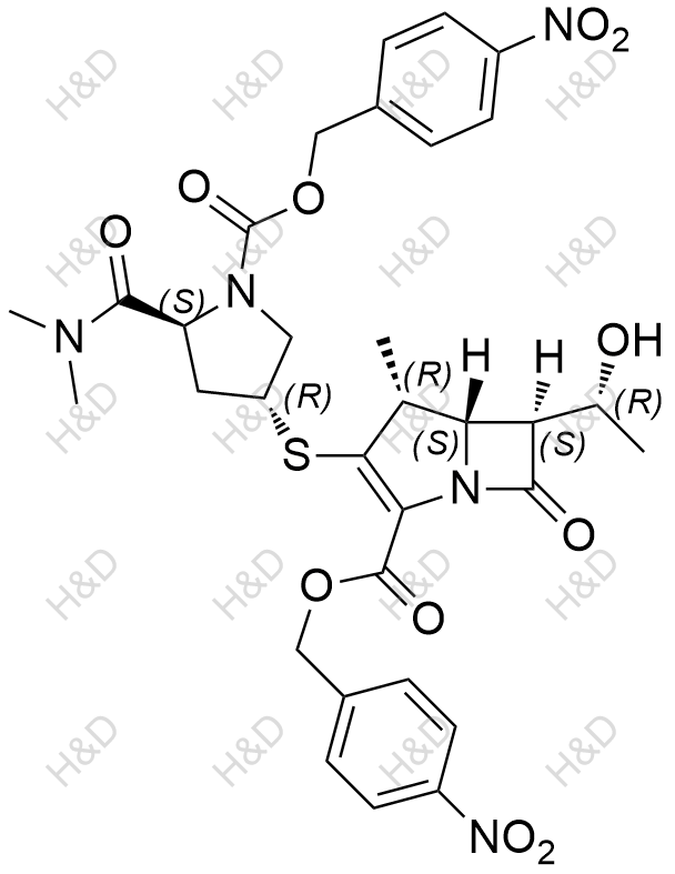 美罗培南杂质21结构式