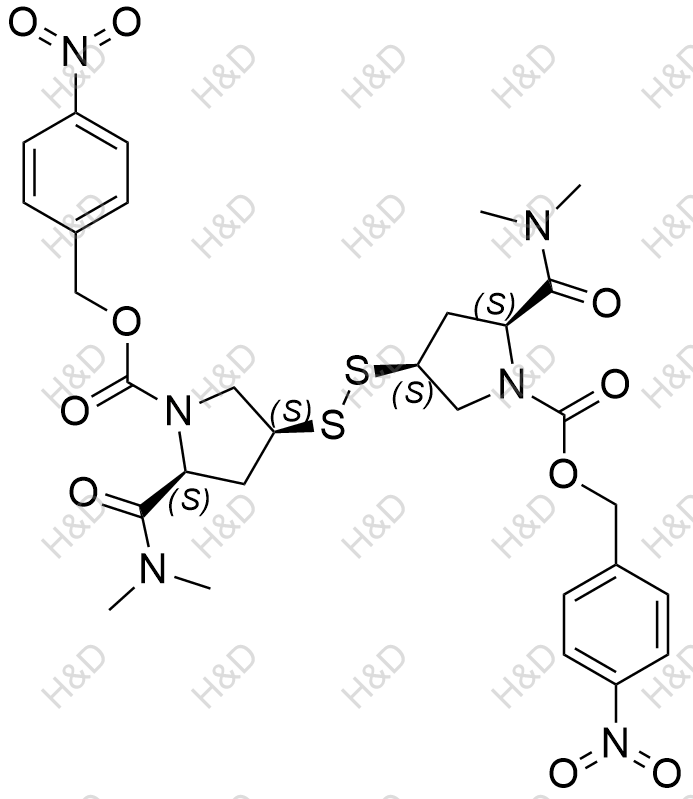 美罗培南杂质20结构式