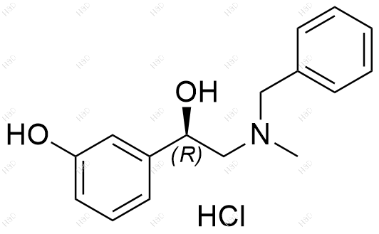 去氧肾上腺素杂质D(盐酸盐）结构式