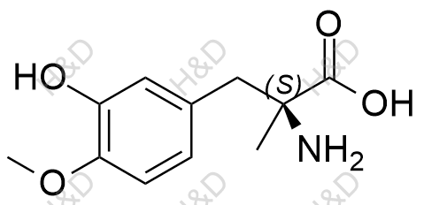 4-O-甲基多巴杂质结构式