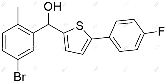 卡格列净杂质82结构式