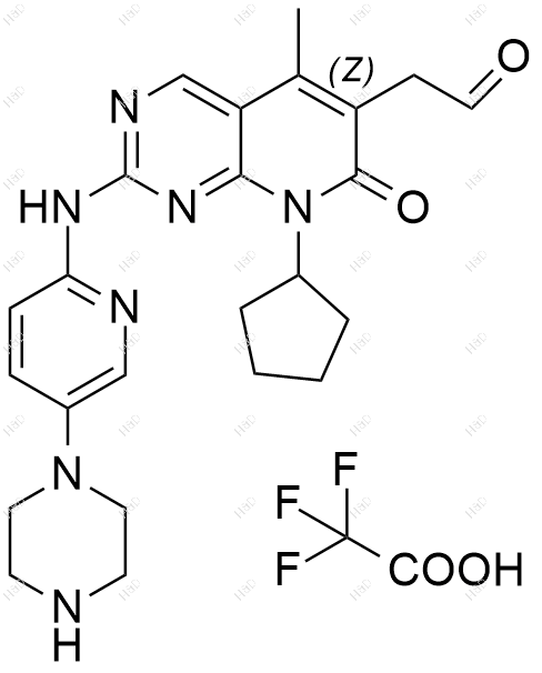 帕布昔利布杂质47(三氟乙酸盐）结构式