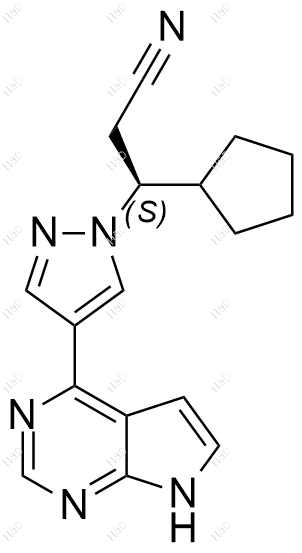 (S)-芦可替尼结构式