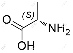 (S)-2-氨基丙酸结构式
