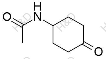 4-乙酰氨基环己酮化学结构式
