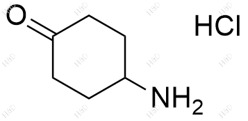 4-氨基环己酮盐酸盐化学结构式