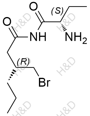 布瓦西坦杂质121结构式
