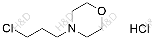4-(3-氯丙基)吗啉盐酸盐化学结构式