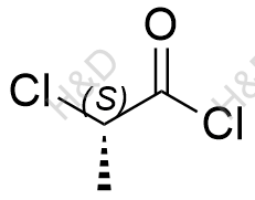 2-氯丙酰氯化学结构式