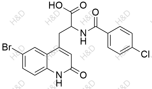 瑞巴派特杂质11结构式